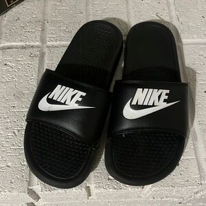 Nike slides. Size 9. Worn a few times